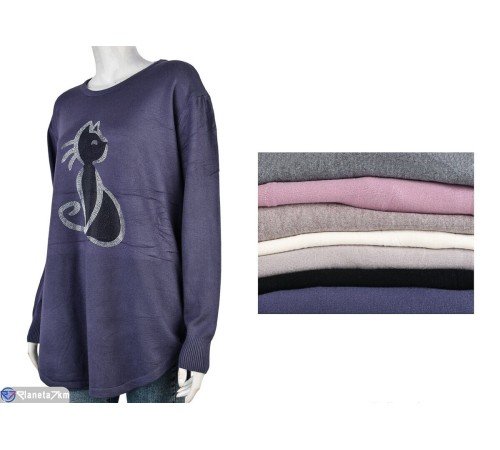 Кофта жіноча на весну/осінь (10 шт. р.сетка One size) мікс  "Mirella"