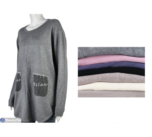 Кофта жіноча на весну/осінь (10 шт. р.сетка One size) мікс  "Mirella"