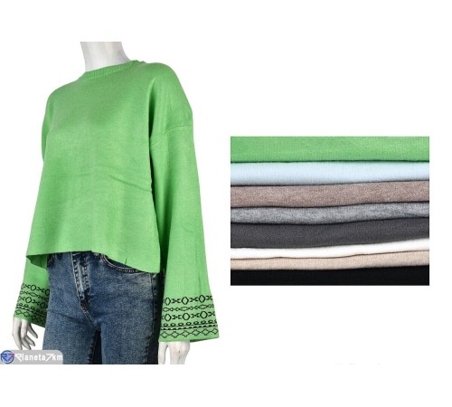 Кофта жіноча на весну/осінь (10 шт. р.сетка One size) мікс  "Mirella"