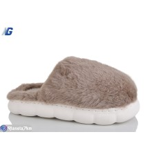 Тапки жіночі на зиму (6 пар р.36-41) коричневий  "Navigator"