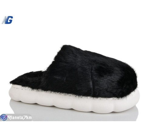 Тапки жіночі на зиму (6 пар р.36-41) чорний  "Navigator"