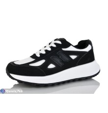 Кросівки жіночі на весну/осінь (8 пар р.36-41) чорний  "LABUTAN"