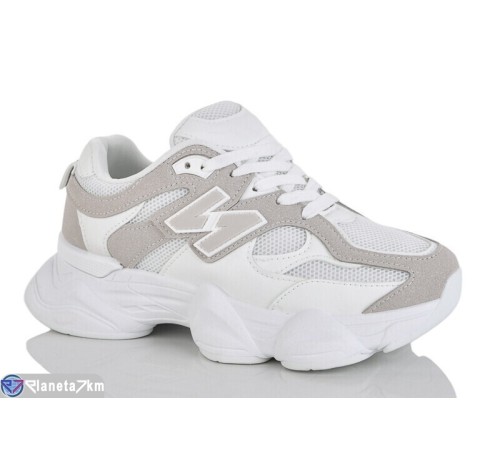 Кросівки жіночі на весну/осінь (8 пар р.36-41) білий  "LABUTAN"