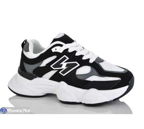 Кросівки жіночі на весну/осінь (8 пар р.36-41) чорний  "LABUTAN"