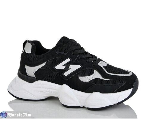 Кросівки жіночі на весну/осінь (8 пар р.36-41) чорний  "LABUTAN"