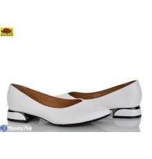 Туфлі жіночі на весну/осінь (8 пар р.37-41) білий  "Mei De Li"