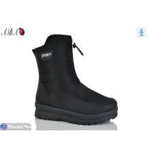 Дутики жіночі на зиму (8 пар р.36-41) чорний  "Aba"