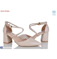 Туфлі жіночі на весну/осінь (6 пар р.36-41) бежевий  "QQ&Панда"