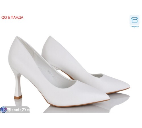 Туфлі жіночі на весну/осінь (6 пар р.36-40) білий  "QQ&Панда"
