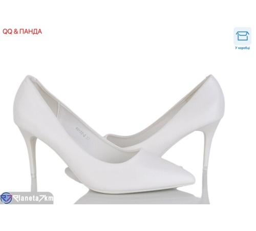 Туфлі жіночі на весну/осінь (6 пар р.36-40) білий  "QQ&Панда"