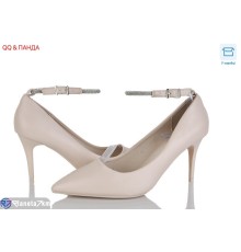 Туфлі жіночі на весну/осінь (6 пар р.36-40) бежевий  "QQ&Панда"