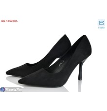 Туфлі жіночі на весну/осінь (6 пар р.36-40) чорний  "QQ&Панда"