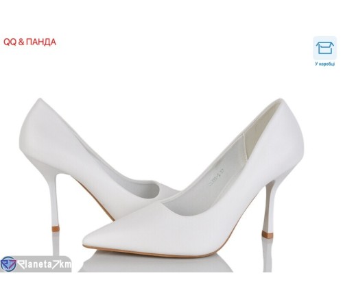 Туфлі жіночі на весну/осінь (6 пар р.36-40) білий  "QQ&Панда"