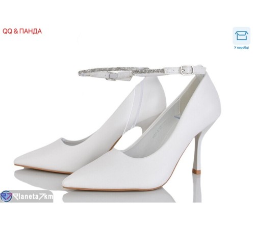 Туфлі жіночі на весну/осінь (6 пар р.36-40) білий  "QQ&Панда"