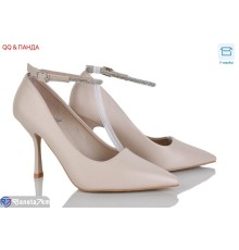 Туфлі жіночі на весну/осінь (6 пар р.36-40) бежевий  "QQ&Панда"