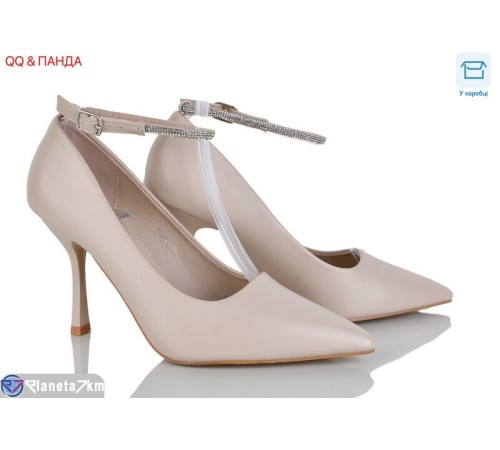 Туфлі жіночі на весну/осінь (6 пар р.36-40) бежевий  "QQ&Панда"