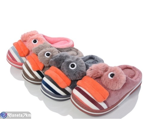 Тапки дитячі на зиму (10 пар р.19-21) мікс  "LOTTOS"