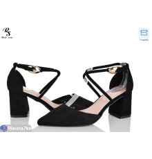 Туфлі жіночі на весну/осінь (6 пар р.36-41) чорний  "Red Sun"