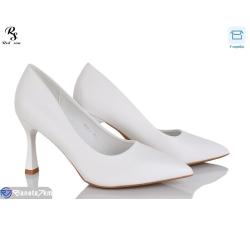 Туфлі жіночі на весну/осінь (6 пар р.36-40) білий  "Red Sun"