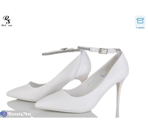 Туфлі жіночі на весну/осінь (6 пар р.36-40) білий  "Red Sun"