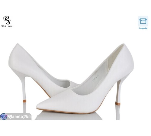 Туфлі жіночі на весну/осінь (6 пар р.36-40) білий  "Red Sun"