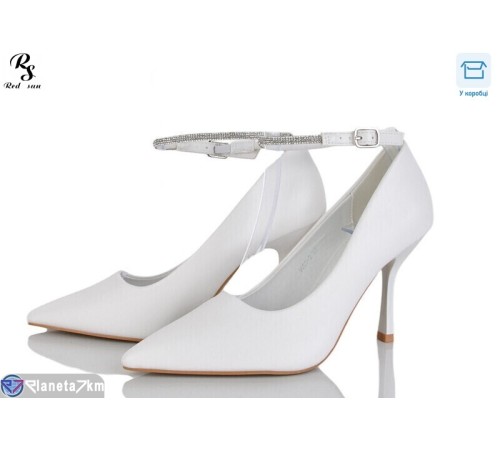 Туфлі жіночі на весну/осінь (6 пар р.36-40) білий  "Red Sun"