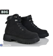 Черевики жіночі на зиму (8 пар р.36-41) чорний  "BIG"