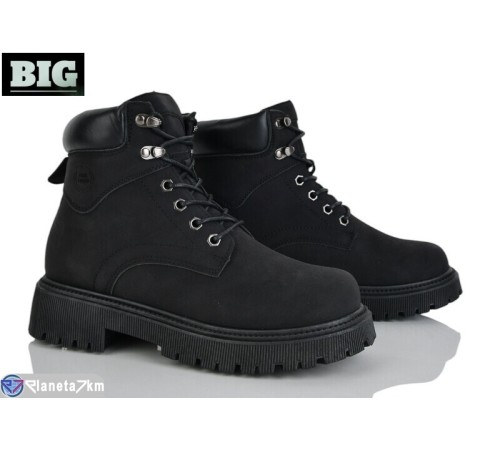 Черевики жіночі на зиму (8 пар р.36-41) чорний  "BIG"
