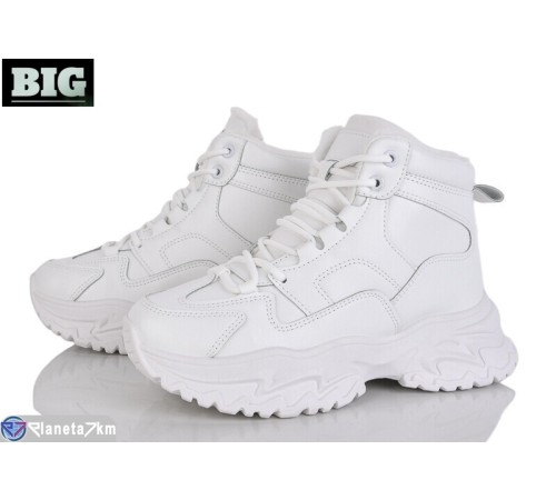 Черевики жіночі на зиму (8 пар р.37-41) чорний  "BIG"