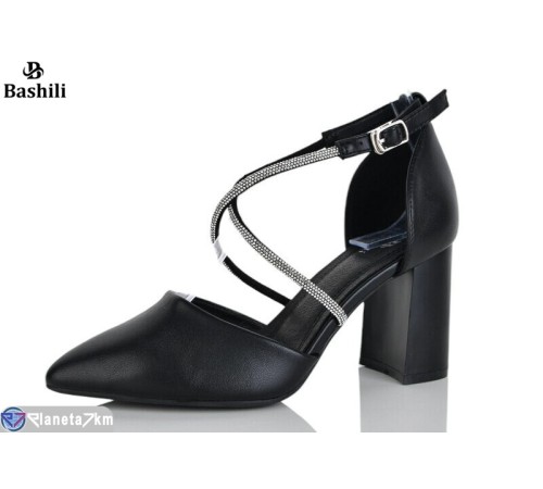 Дитячі туфлі на весну/осінь (8 пар р.34-39) чорний  "Башили"