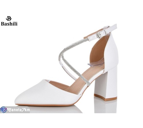 Дитячі туфлі на весну/осінь (8 пар р.34-39) білий  "Башили"