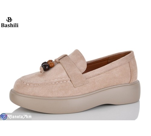 Дитячі туфлі на весну/осінь (8 пар р.33-38) бежевий  "Башили"