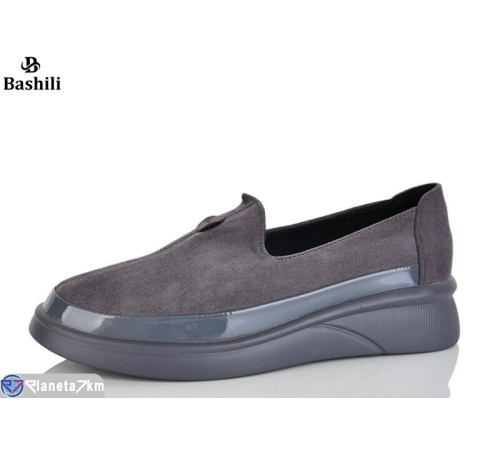 Туфлі жіночі на весну/осінь (8 пар р.36-41) сірий  "Башили"