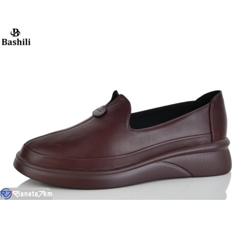 Туфлі жіночі на весну/осінь (8 пар р.36-41) бордовий  "Башили"