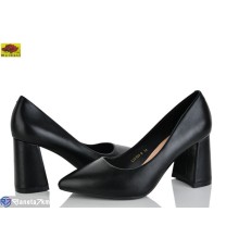 Дитячі туфлі на весну/осінь (6 пар р.33-38) чорний  "Mei De Li"