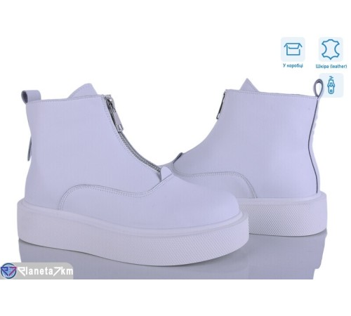 Черевики жіночі на весну/осінь (8 пар р.36-40) білий  "HoRIK"