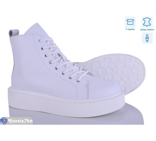 Черевики жіночі на весну/осінь (8 пар р.36-40) білий  "HoRIK"