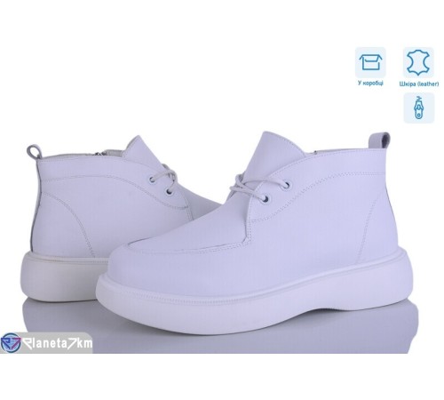 Черевики жіночі на весну/осінь (8 пар р.36-41) білий  "HoRIK"