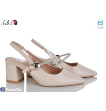 Туфлі жіночі на весну/осінь (6 пар р.36-40) бежевий  "Aba"