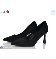 Туфлі жіночі на весну/осінь (6 пар р.36-40) чорний  "Aba"