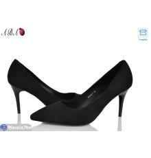 Туфлі жіночі на весну/осінь (6 пар р.36-40) чорний  "Aba"