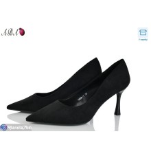 Туфлі жіночі на весну/осінь (6 пар р.36-40) чорний  "Aba"