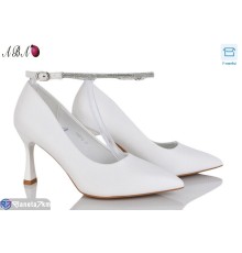 Туфлі жіночі на весну/осінь (6 пар р.36-40) білий  "Aba"