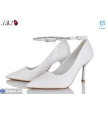 Туфлі жіночі на весну/осінь (6 пар р.36-40) білий  "Aba"