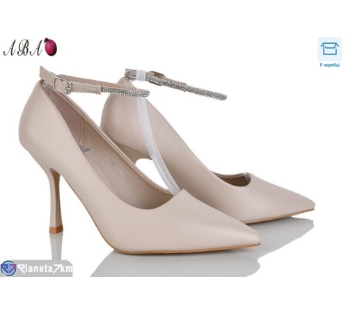 Туфлі жіночі на весну/осінь (6 пар р.36-40) бежевий  "Aba"