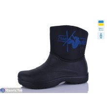 Дитячі чоботи з піни на весну/осінь (8 пар р.36-40) чорний  "LUCKY"