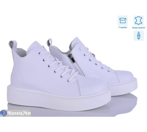 Черевики жіночі на весну/осінь (8 пар р.36-40) білий  "HoRIK"