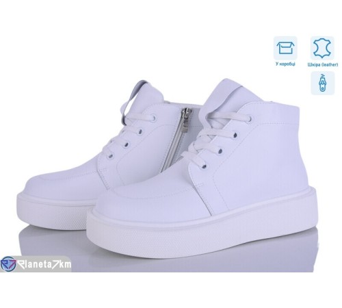 Черевики жіночі на весну/осінь (8 пар р.36-40) білий  "HoRIK"