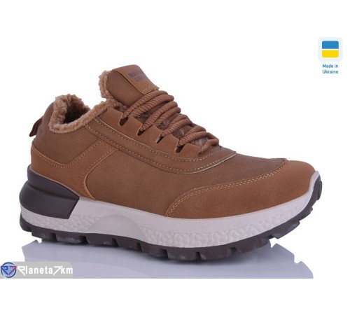 Кросівки жіночі на зиму (8 пар р.36-41) коричневий  "MURMUR"