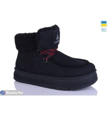 Черевики жіночі на зиму (8 пар р.36-41) чорний  "MURMUR"